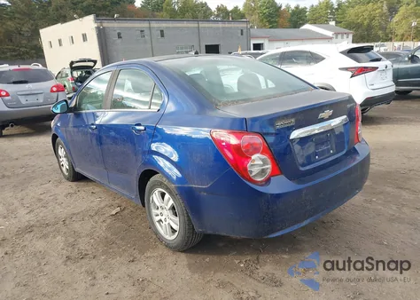 2013 Chevrolet Sonic Lt z USA, uszkodzony, nr VIN 1G1JC5SG6D4158062